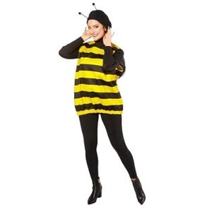 BRAND NEW Bumble Bee Costume for Adults - Black and Yellow